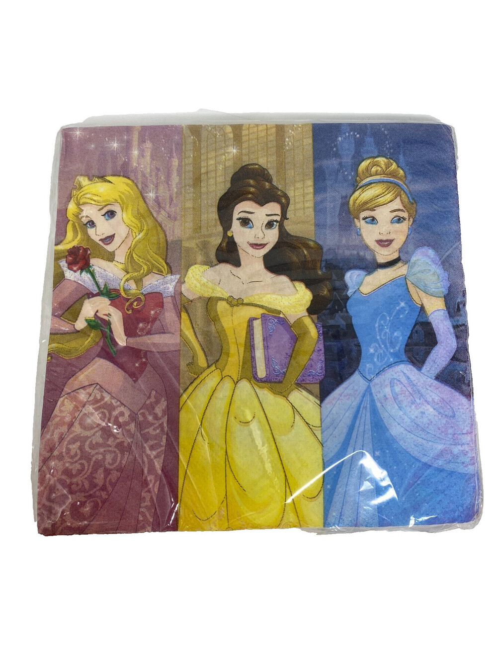 Disney Princess Dream Big Luncheon Napkins 16 Ct Belle Cinderella Aurora Party